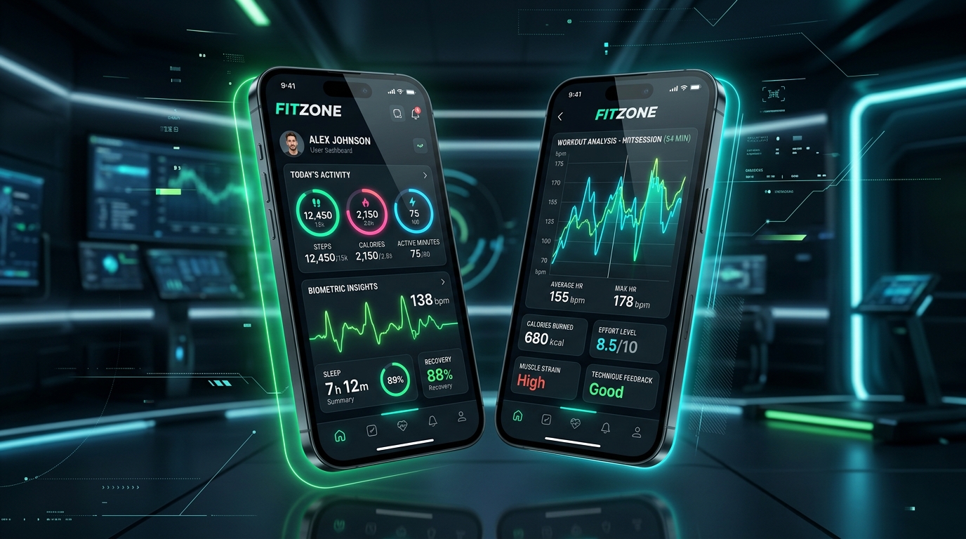 FitZone Fitness & Nutrition App